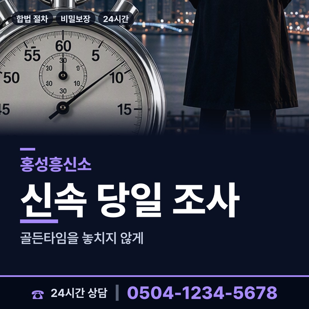 홍성 은하면 온라인흥신소 상담 안내